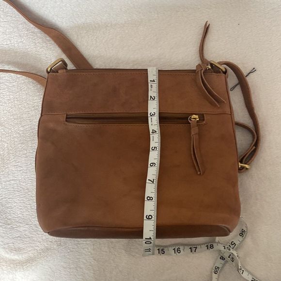 Great American leather works cross body bag - Picture 9 of 12